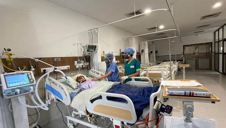 critical care hospital medical emergency center Belagavi Karnataka